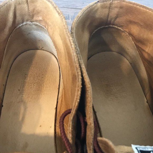 FRYE Dakota Crepe Chukka Brown Suede Leather Boots - Picture 12 of 12